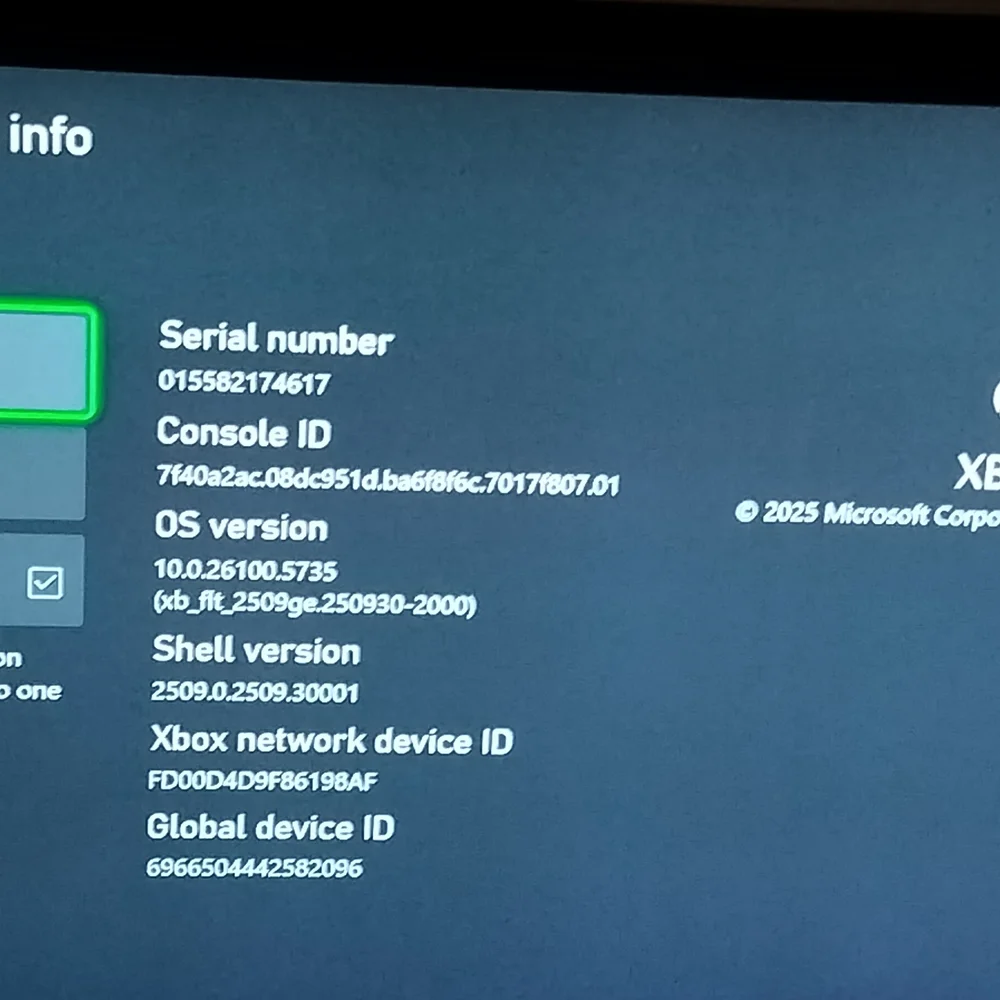 LG Black Console Display for Xbox One